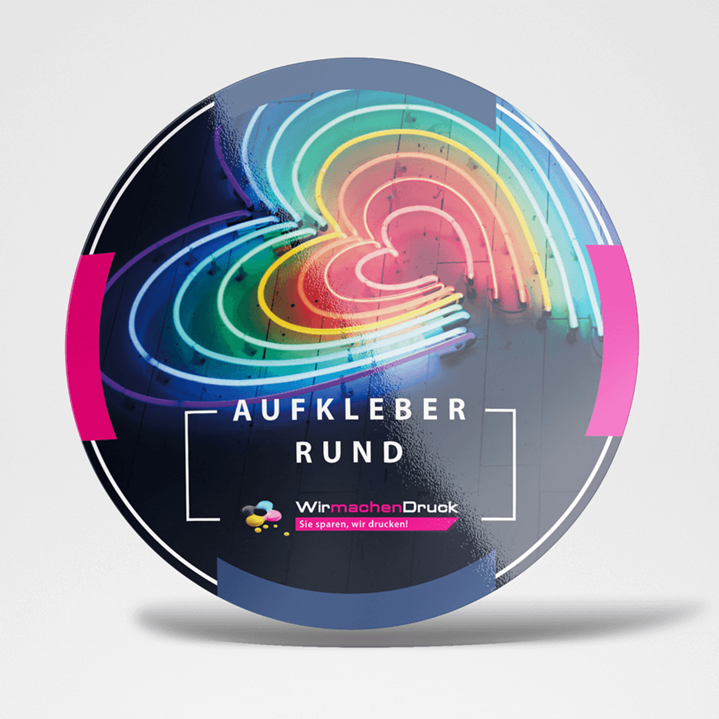 Rund Mærkat - Middelfart