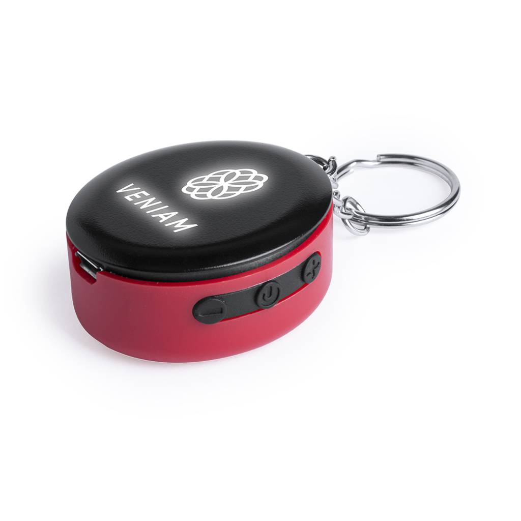 Bluetooth nøgleringshøjtaler med LED-lys - Nora