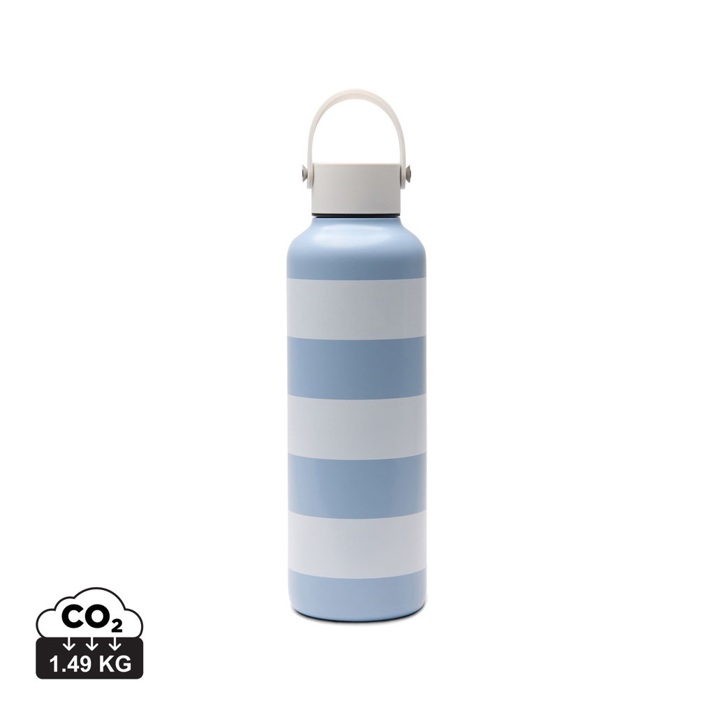 Genbrug Stål Termoflaske 600 ML - Ella trykt med logo