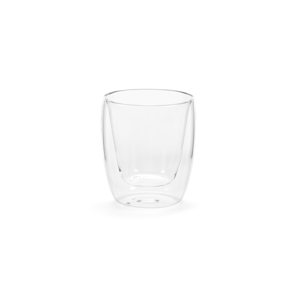 Dobbeltvægget Borosilikatglas Krus 250 ml - Allerød