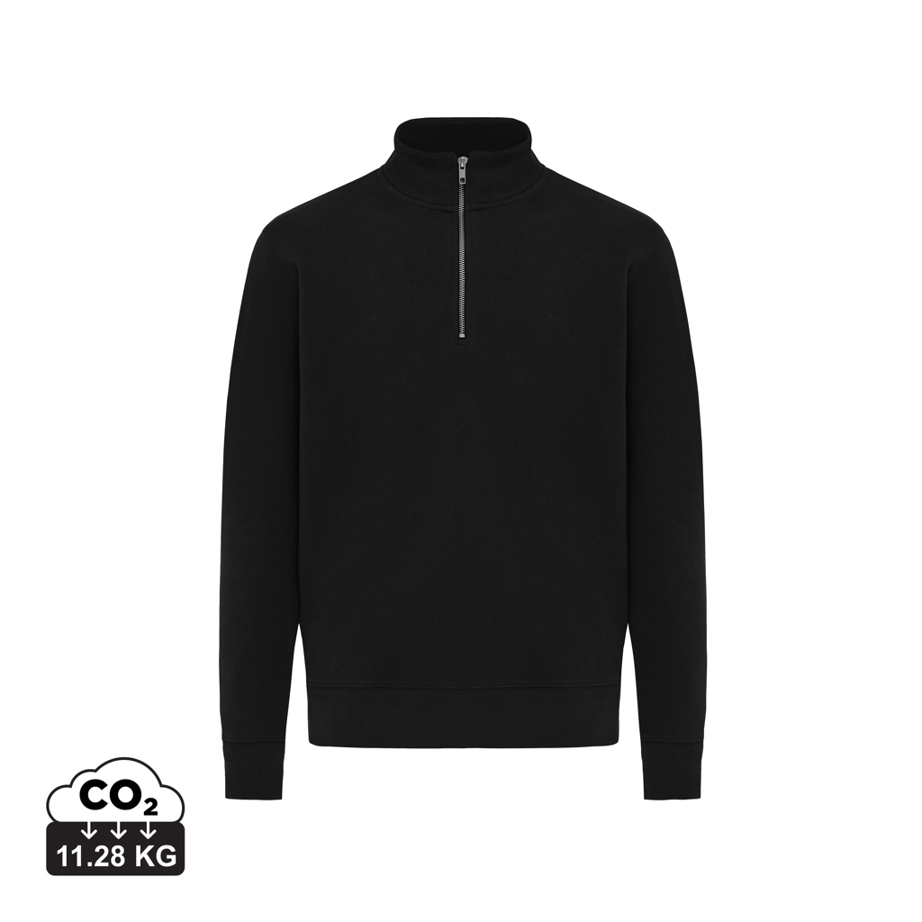Genanvendt Elgon kvart lynlås sweater - Ryslinge