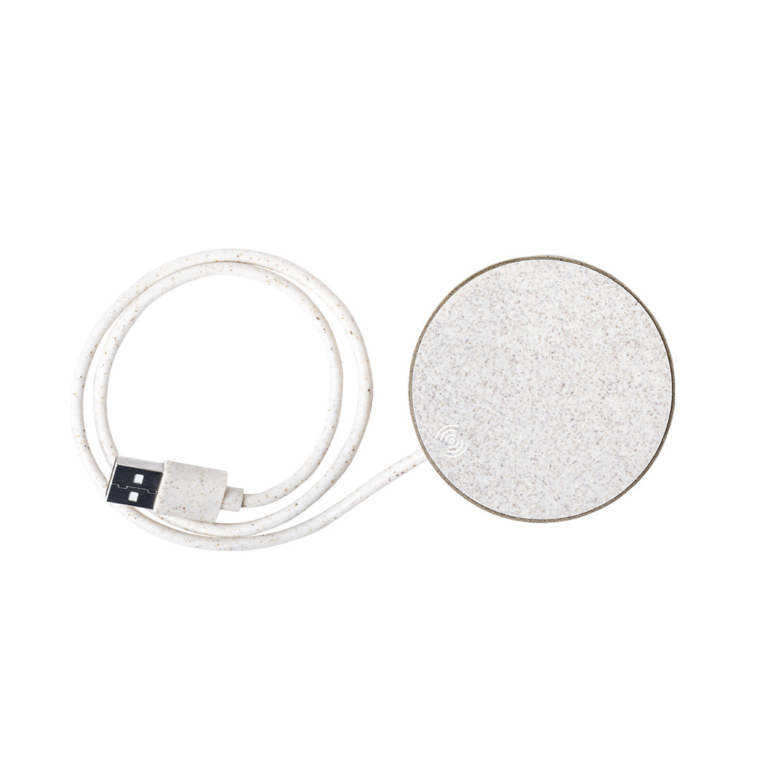 Brentun-oplader trykt med logo