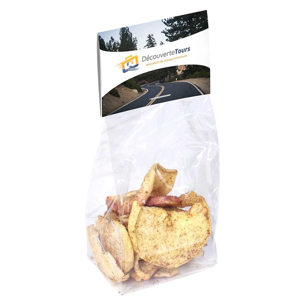 Gennemsigtig Apple Chip Pose - Trige
