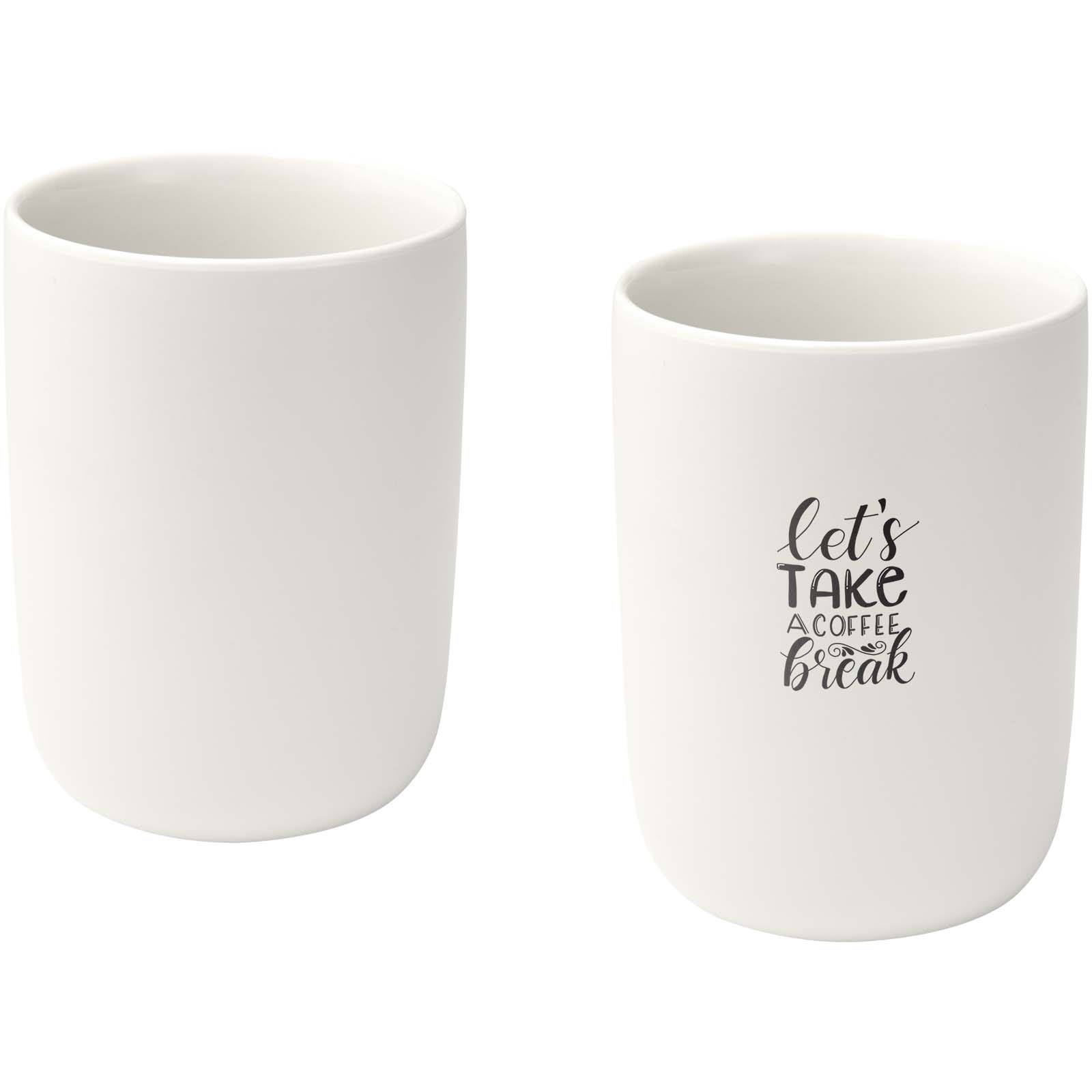 Mænds Elegance Keramiske Krus Sæt - Trehøje