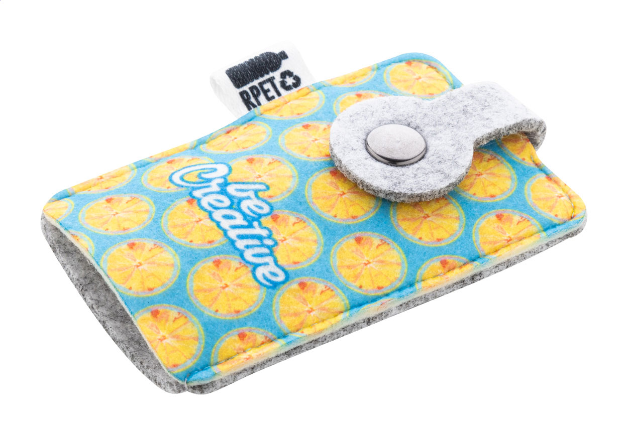 Tilpasset Nøgleskuffe i RPET Filt - Lykke