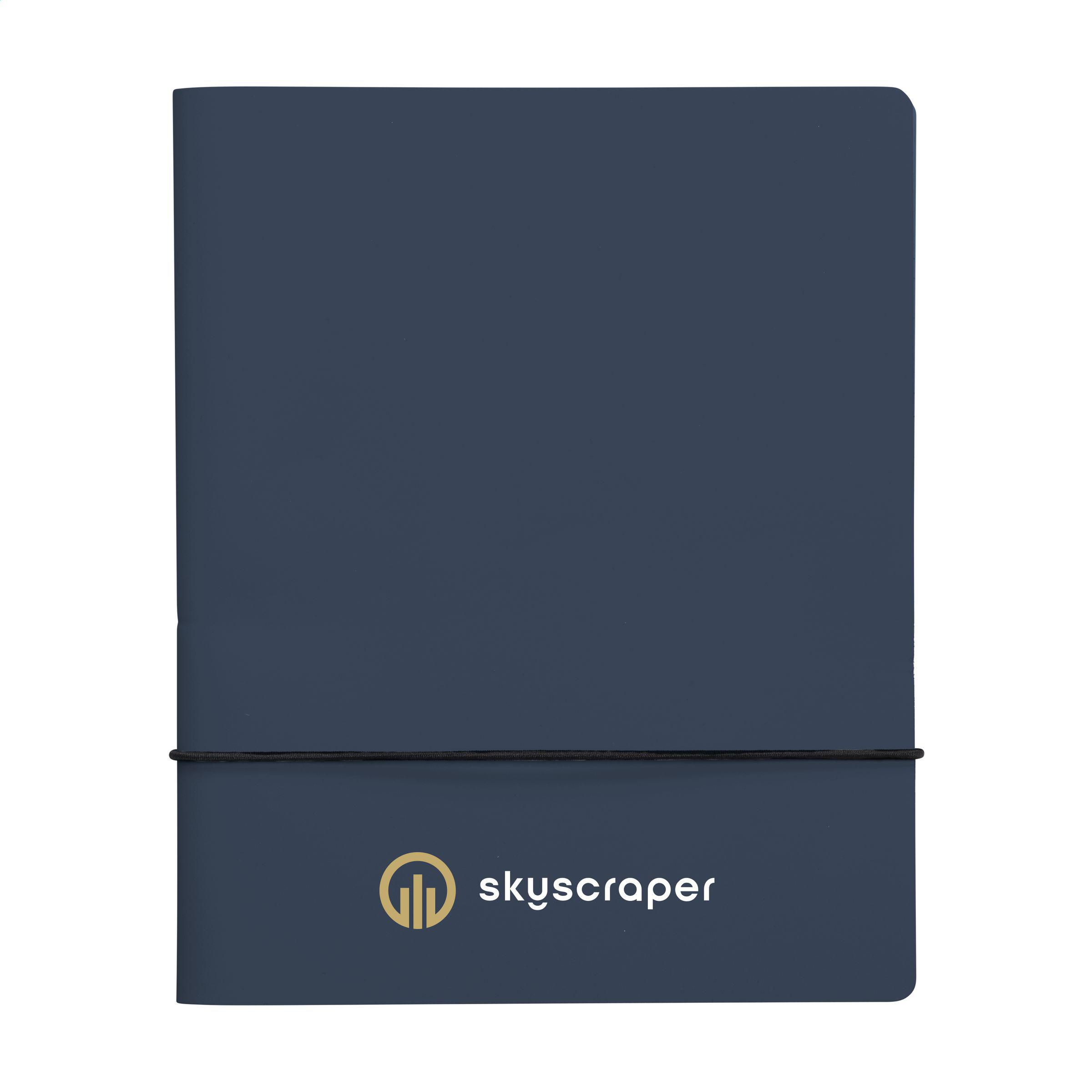 Genbrugs Læder Notesbog A5 - Munkebo