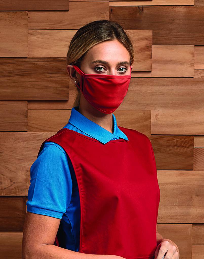 Antimicrobial and Reusable Protective Mask