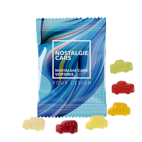 Frugt Gummi Nostalgiske Biler - Aksel