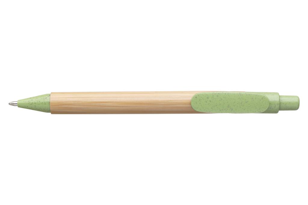 Miljøvenlig kuglepen af bambus og hvedestraw - Hannah