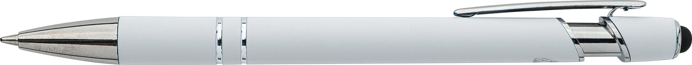 Genbrugs aluminium kuglepen - Aurora trykt med logo