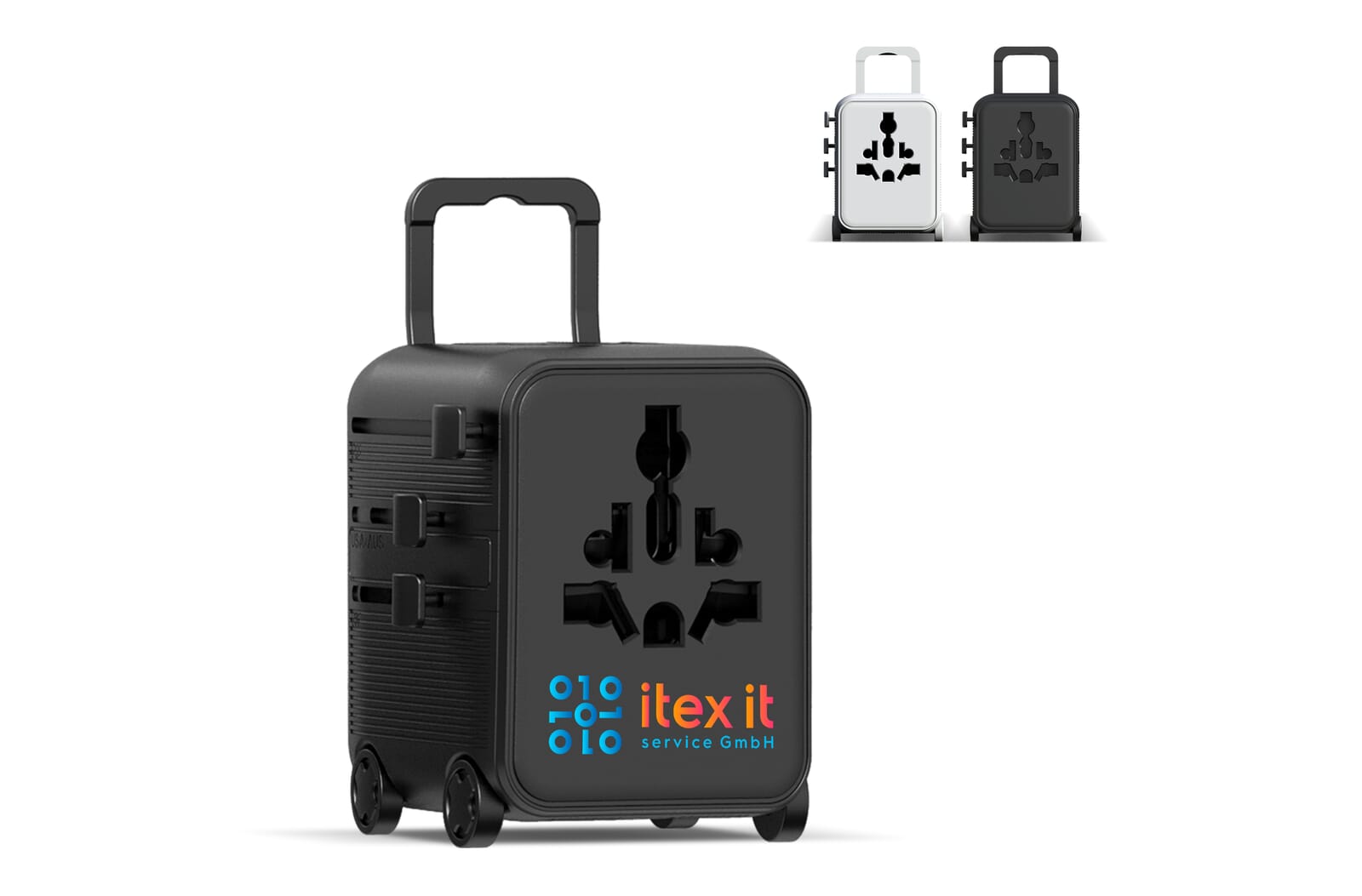 Xoopar Luggie GaN Verdensadapter med Hjul