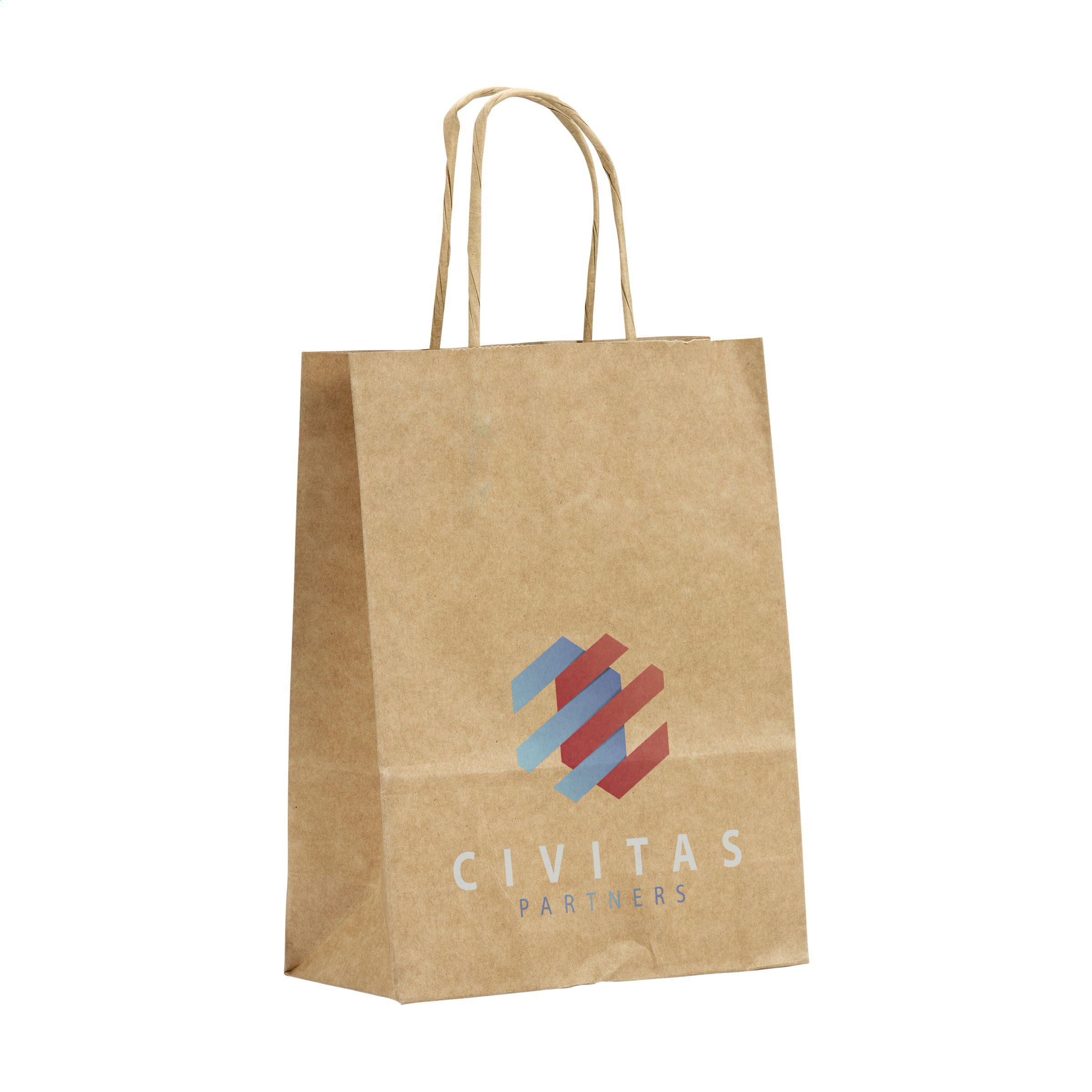 Bæredygtig Gavepose A5 - Otterup trykt med logo