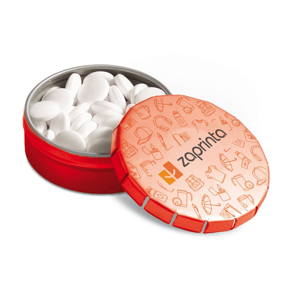 Farverig Mint Tin Dåse - David