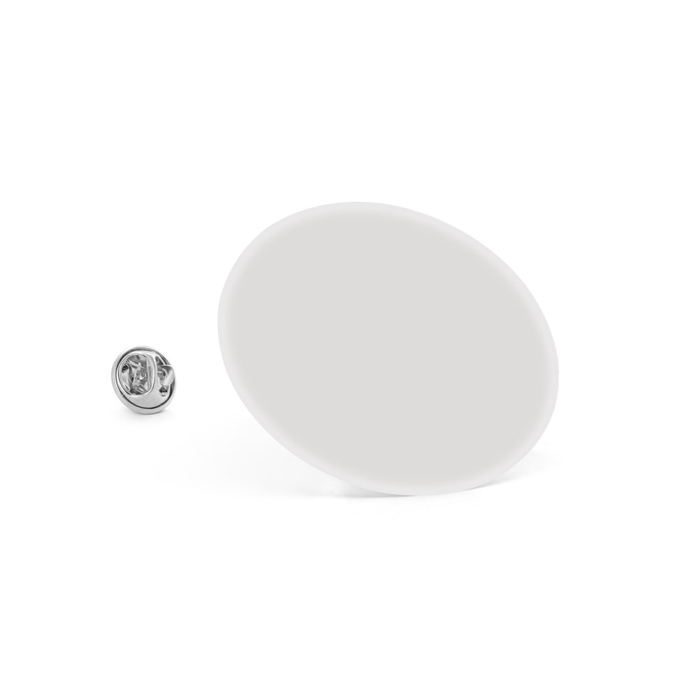Doming 4 rundt fleksibelt doming-badge med jeres logo, 30 mm