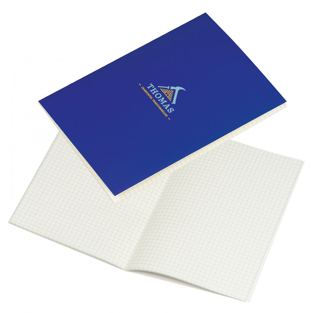 Farverig ternet notesbog - Fåborg