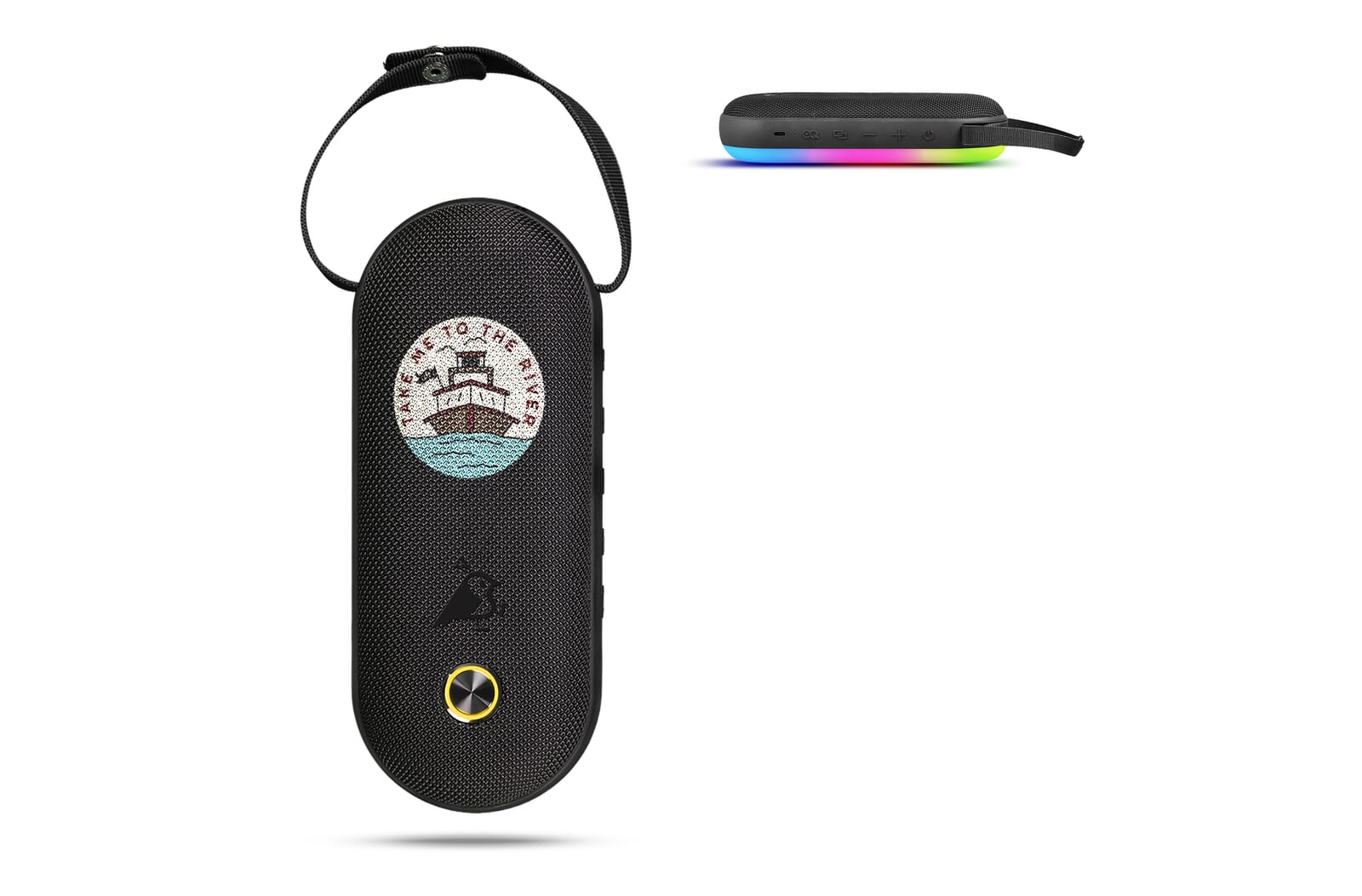 Lydfugl CM Bluetooth Højttaler 30W med RGB Lys - Katharina trykt med logo