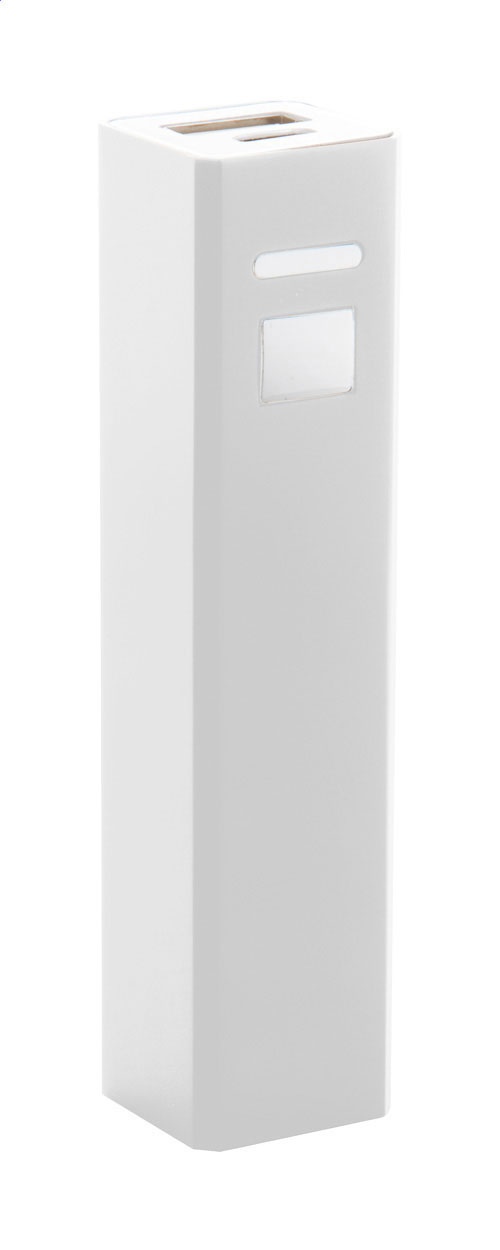 AluPower USB Batteribank - David trykt med logo