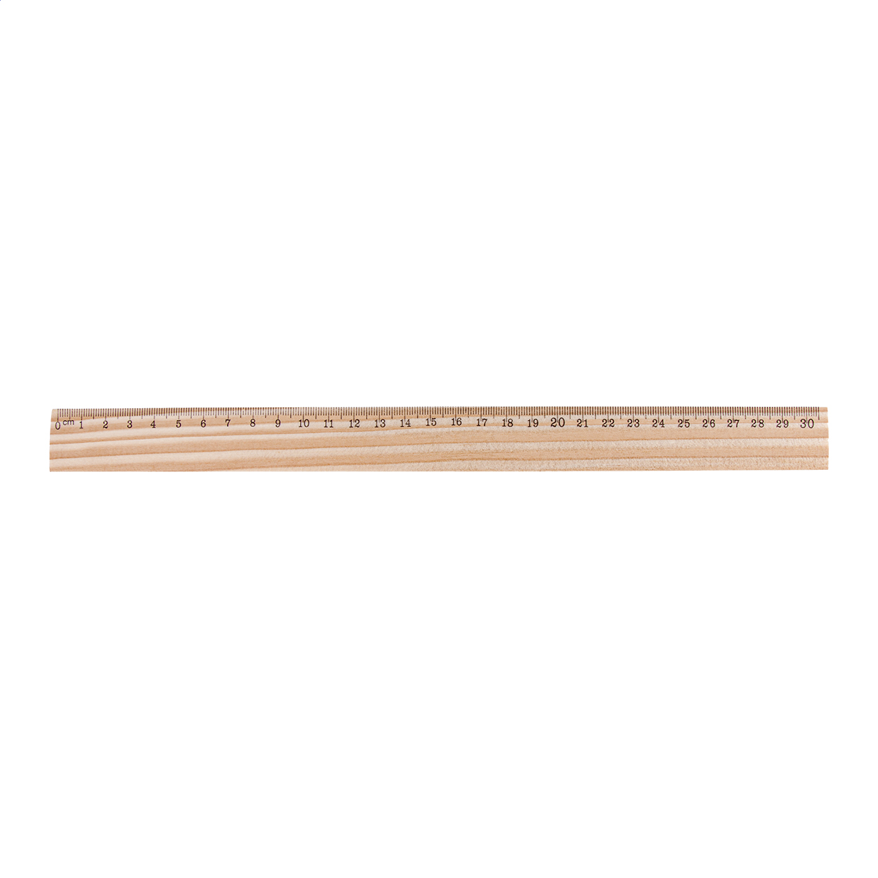 ThreeO lineal i fyrretræ på 30 cm, trykt med jeres logo trykt med logo