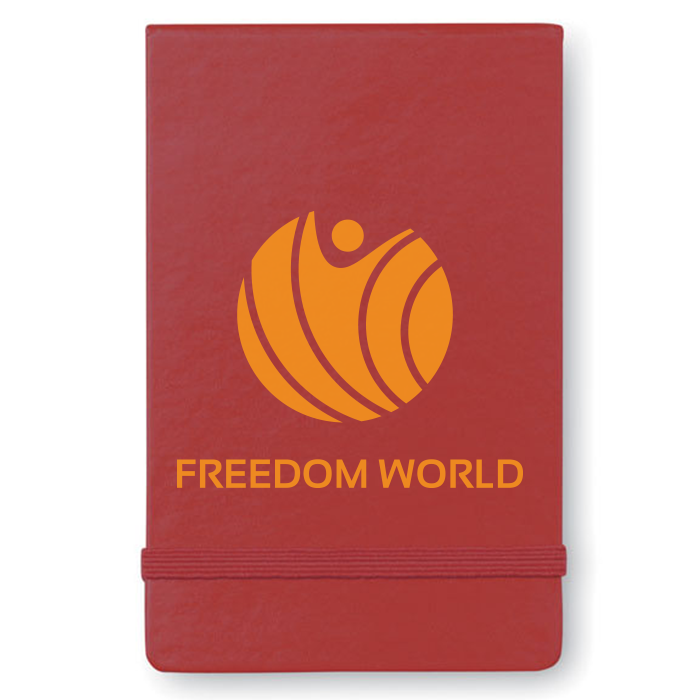 Opadgående Notatsbog - Noah trykt med logo