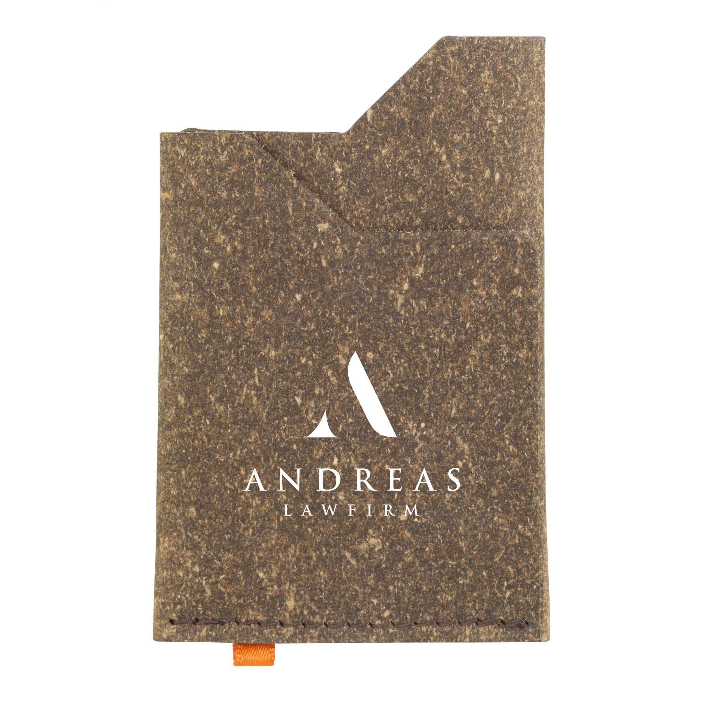 Nosh kortholder i genanvendt læder