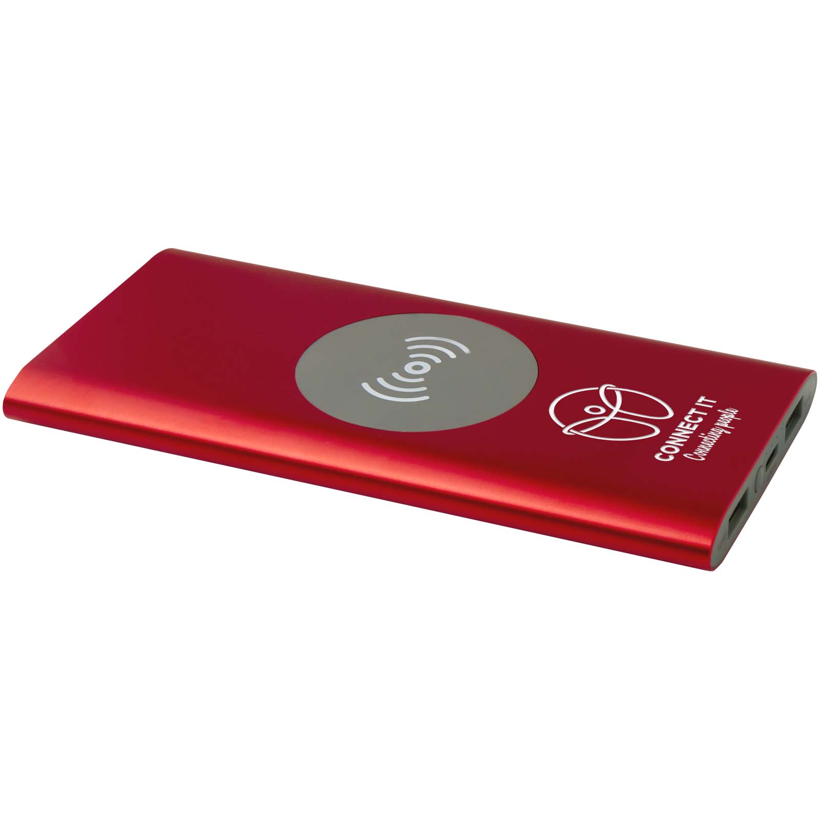 Juice 8000 mAh Trådløs Oplader i Genanvendt Aluminium - Slangerup