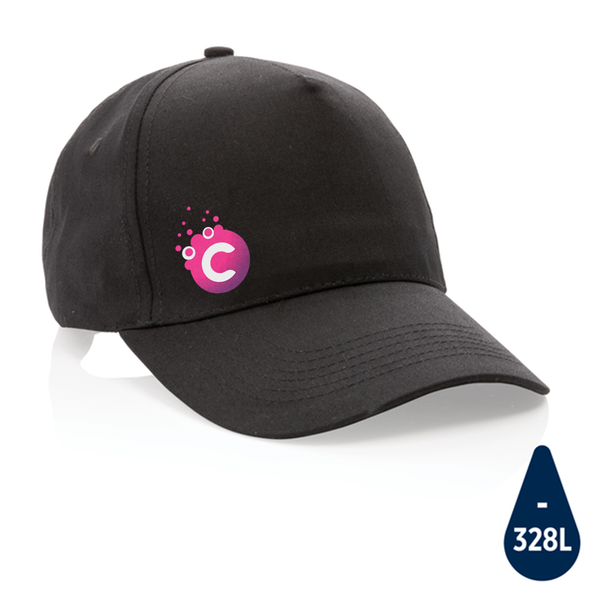Bæredygtig 5 panel kasket med AWARE™ Tracer - Mathilde
