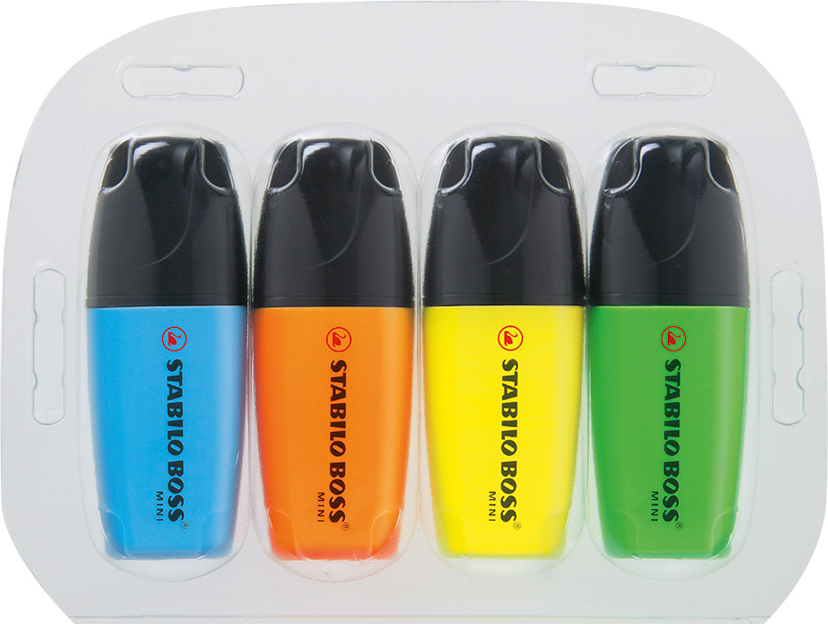 BOSS MINI Sæt med 4 overstregningstuscher