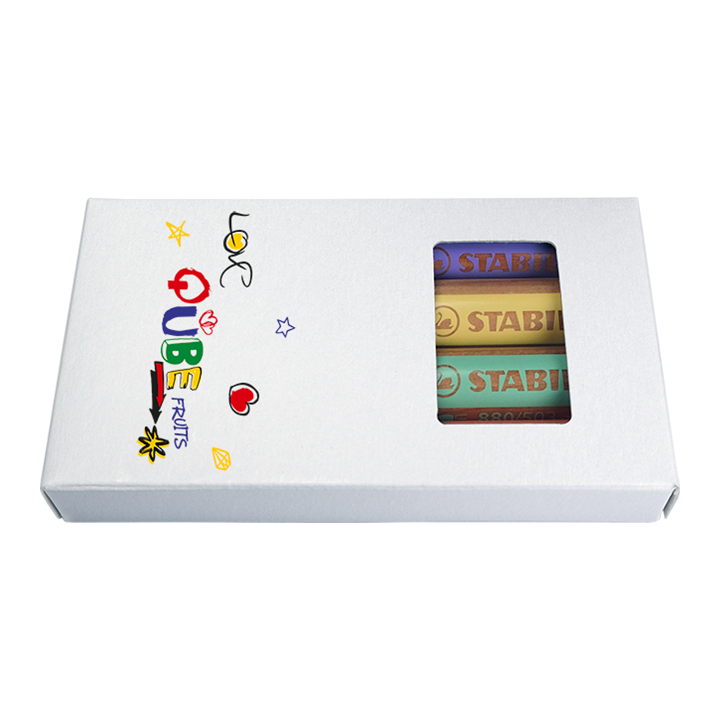 Kreativ Træblyant Sæt Stabilo Boss® - Trundholm