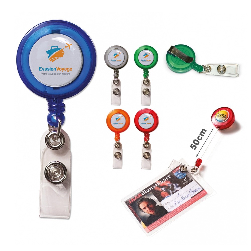 Genindvindelig gennemsigtig kortindehaver - Emil