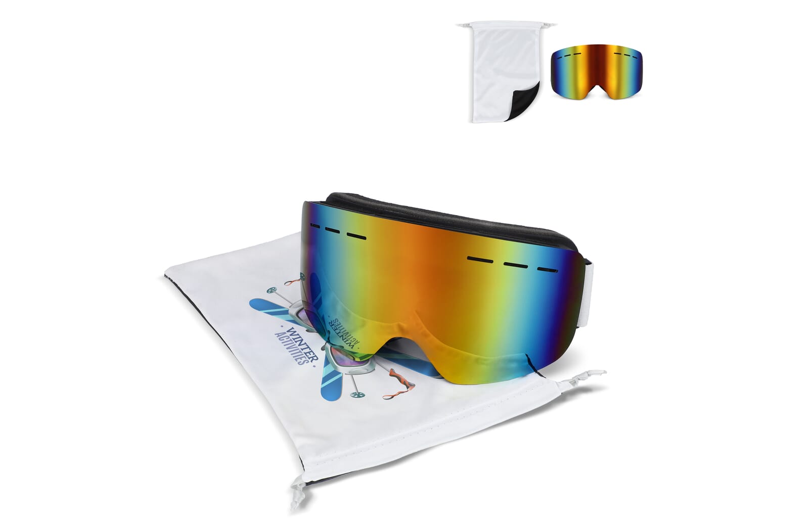 Rekreationelle Skibriller – Kategori 3, EN 174 Certificeret - Lykke