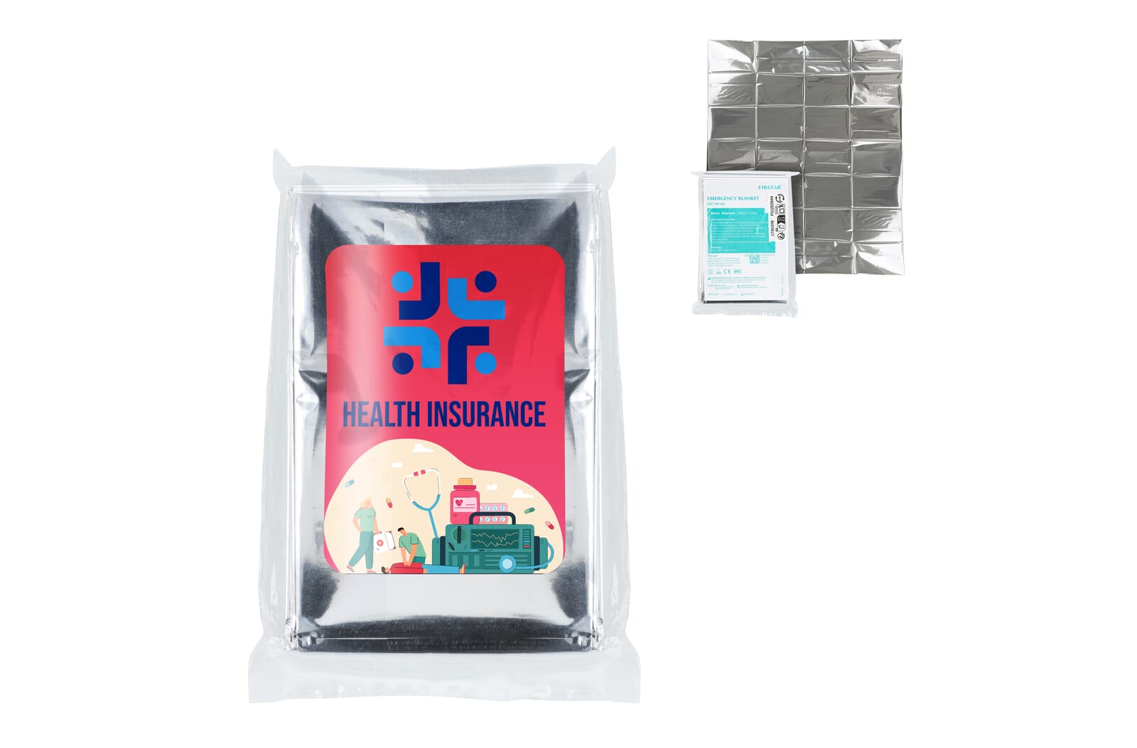 Førstehjælp nød tæppe 130 x 210cm