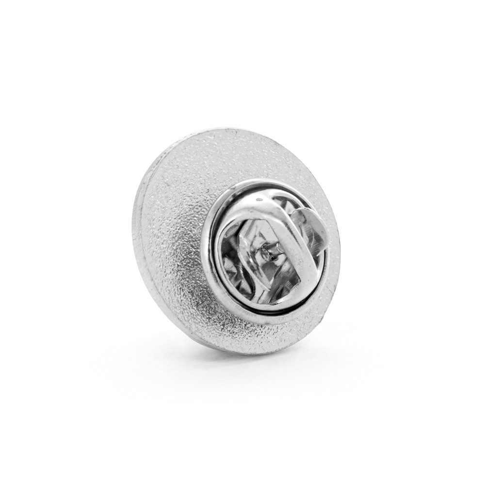Metalpin Doming 18 med jeres logo, 18 × 19 mm