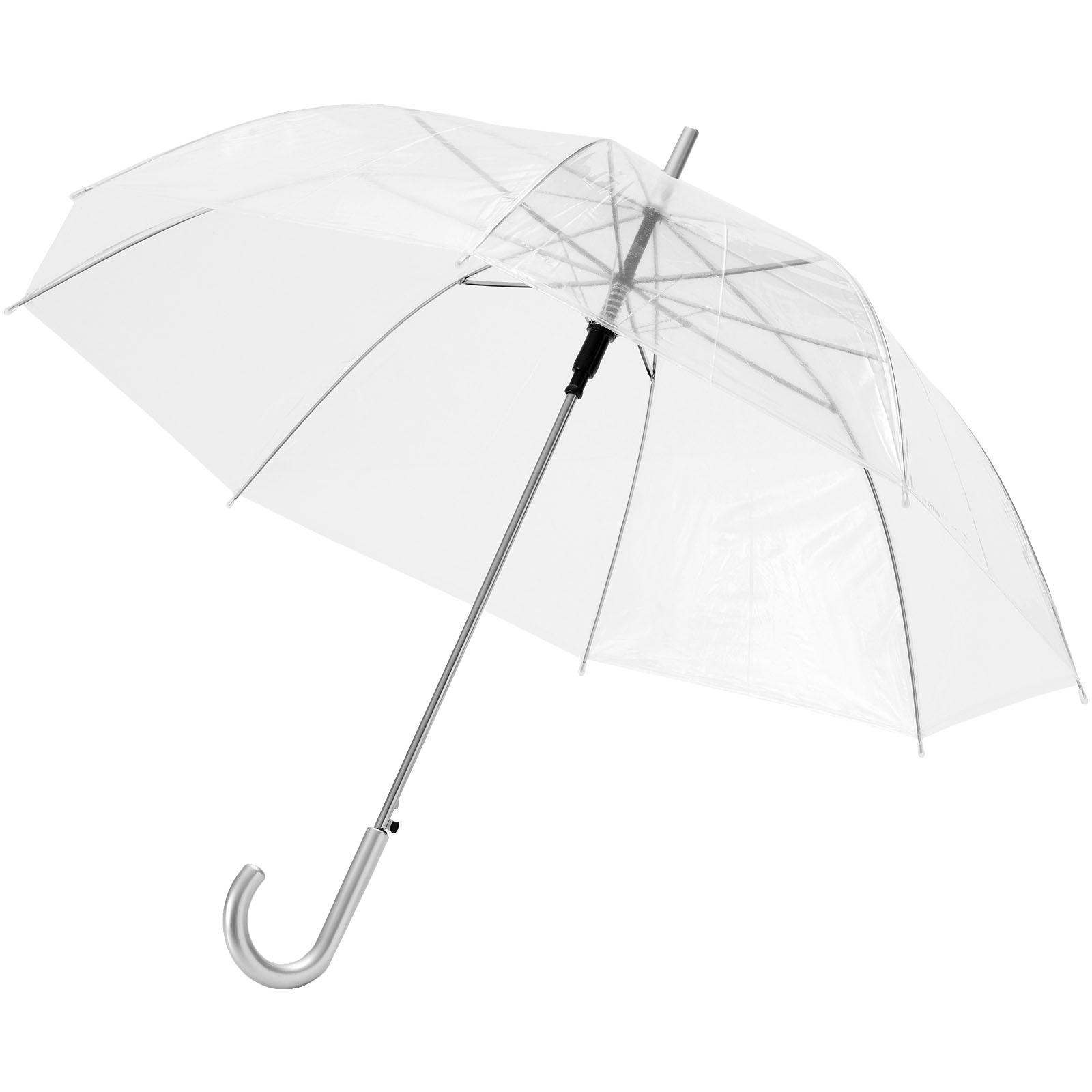 23" Metalramme paraply med plastikhåndtag - Elias