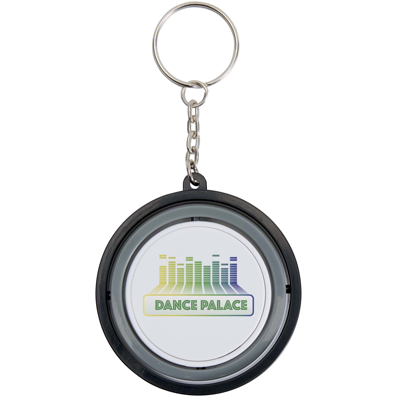 Genbrugsplastic Snurrelegetøj Nøglering - Hedensted