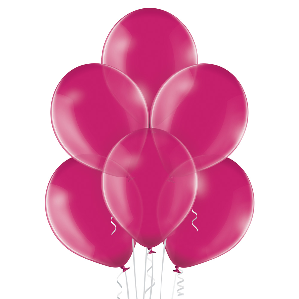 Naturlige latexballoner | i crystal | Ø 33 cm | hurtig levering | fremstillet i Europa