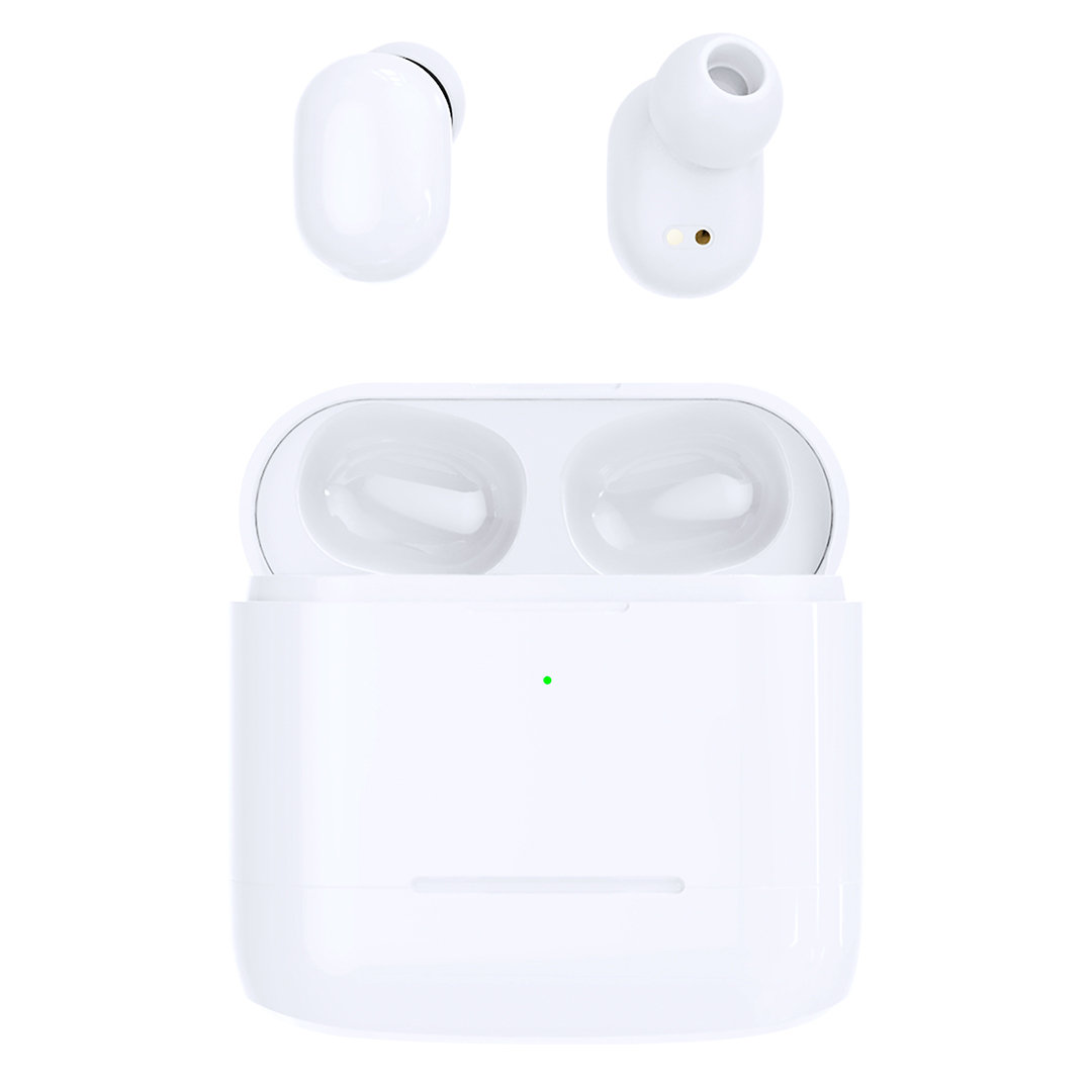 Elegant Hvide Bluetooth Høretelefoner - Rebild