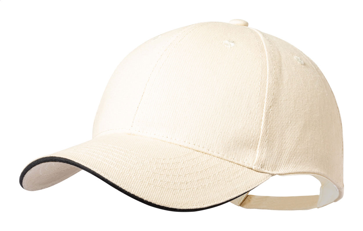 Klassisk Baseball Cap i Børstet Bomuld - Cecilie