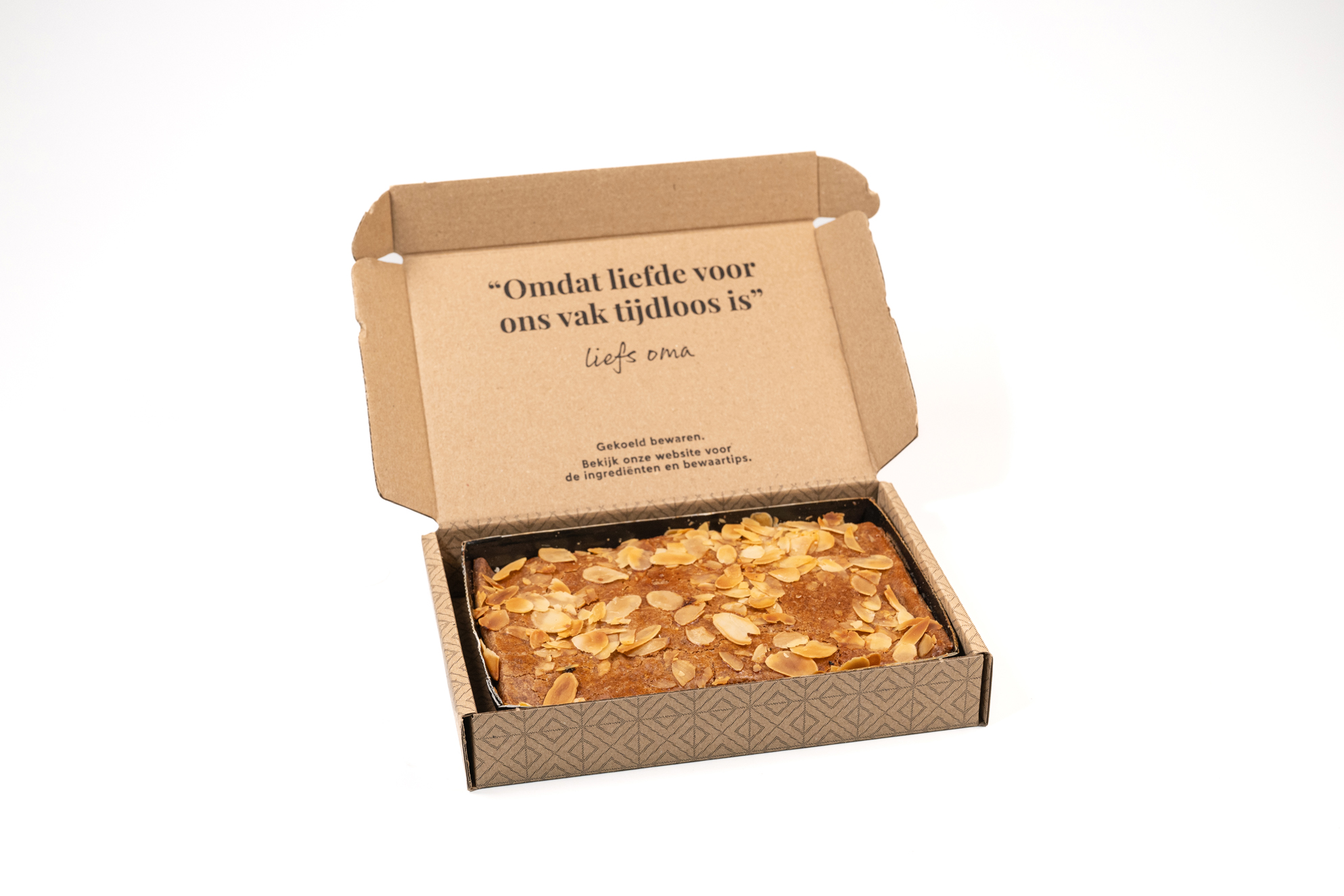 Halv Speculaas Postkage - Isabella