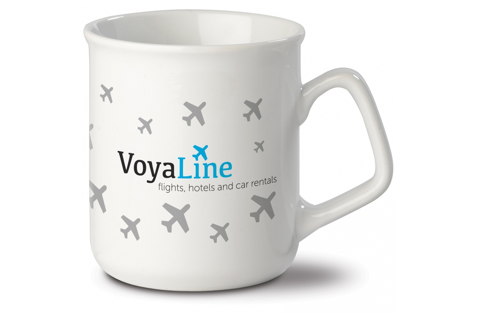 Hvid Porcelæn Krus 300ml - Oliver