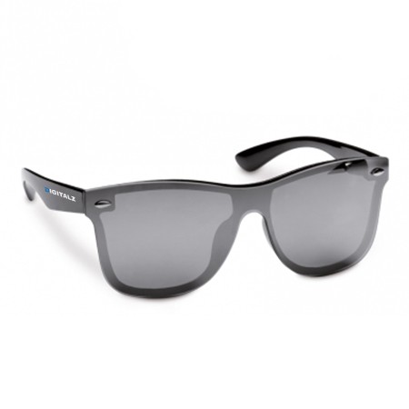 Retro racersolbriller med UV400-filter og EVA-etui - Ebba