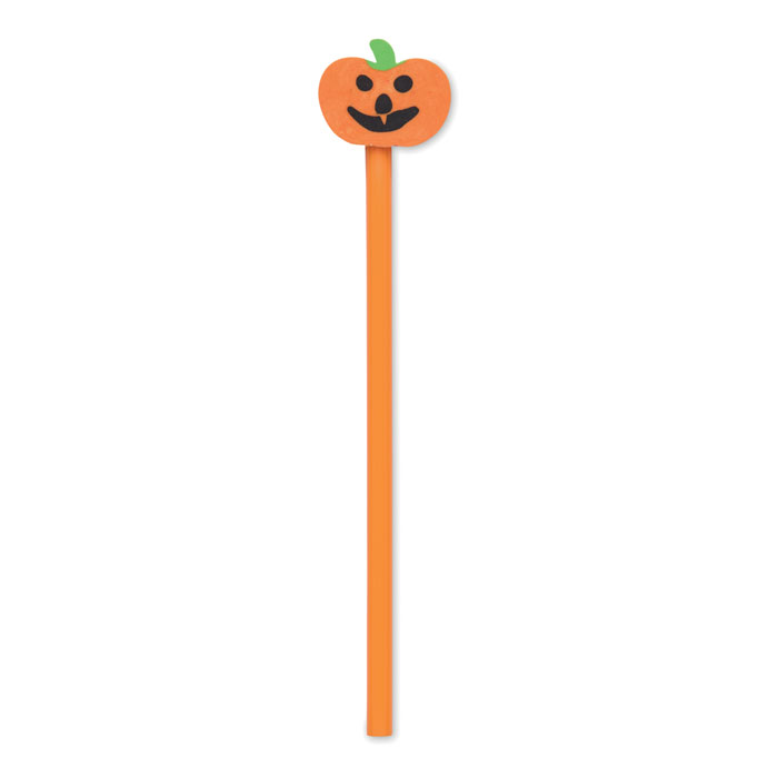 Halloween-blyant med viskelæder