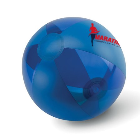 Oppustelig Transparent og Solid Strandbold - Elias