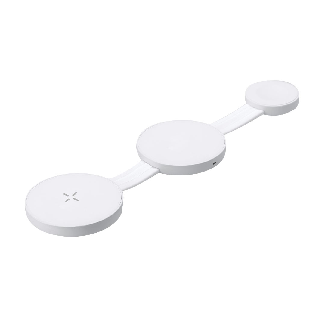 Magnetisk Oplader Trio - Frederiksborg trykt med logo