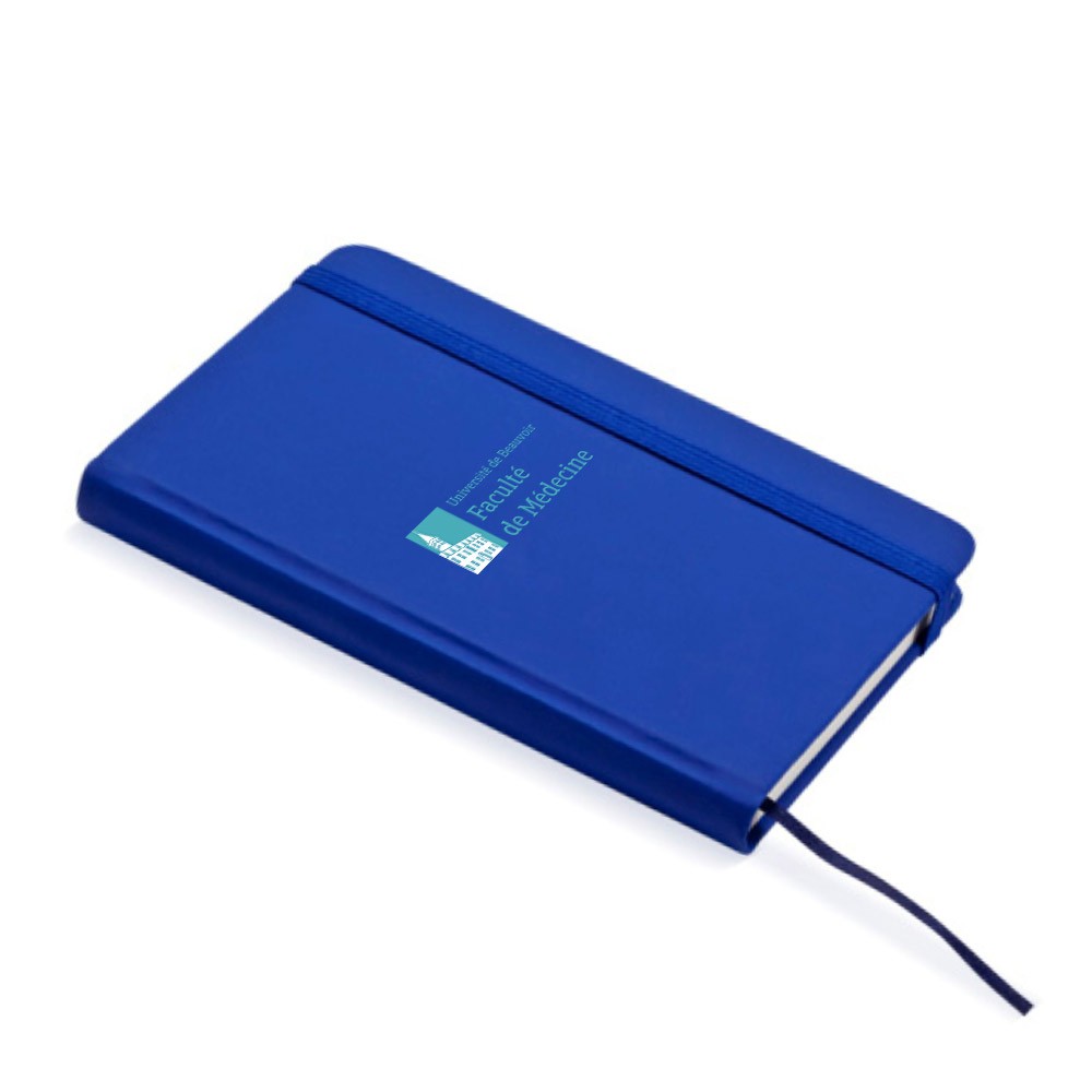 Soft-Touch PU læder notesblok - Line