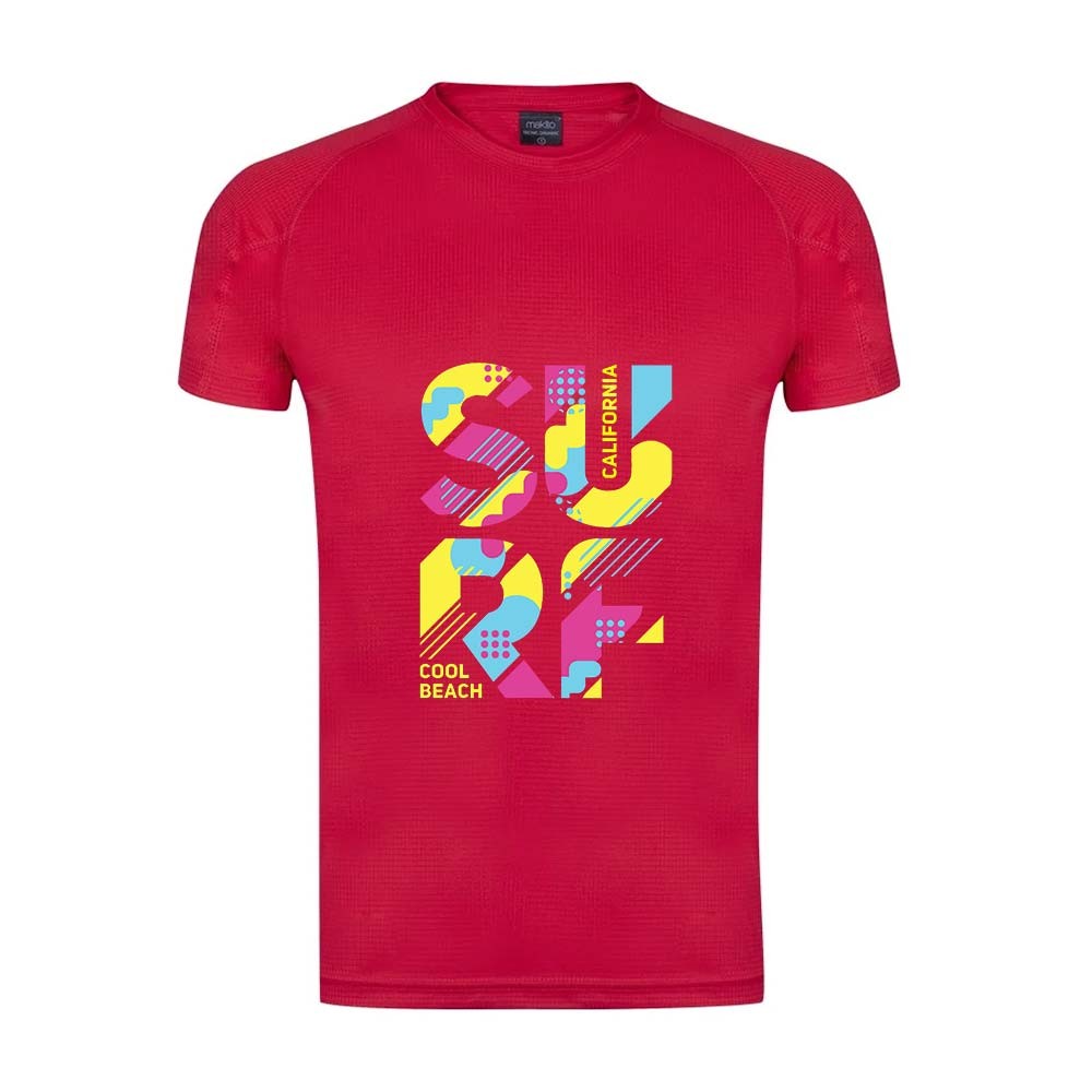 Voksens dynamiske åndbar tekniske T-shirt - Bjerringbro