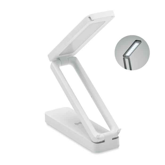Sammenklappelig LED-skrivebordslampe med trådløs oplader - Sandby