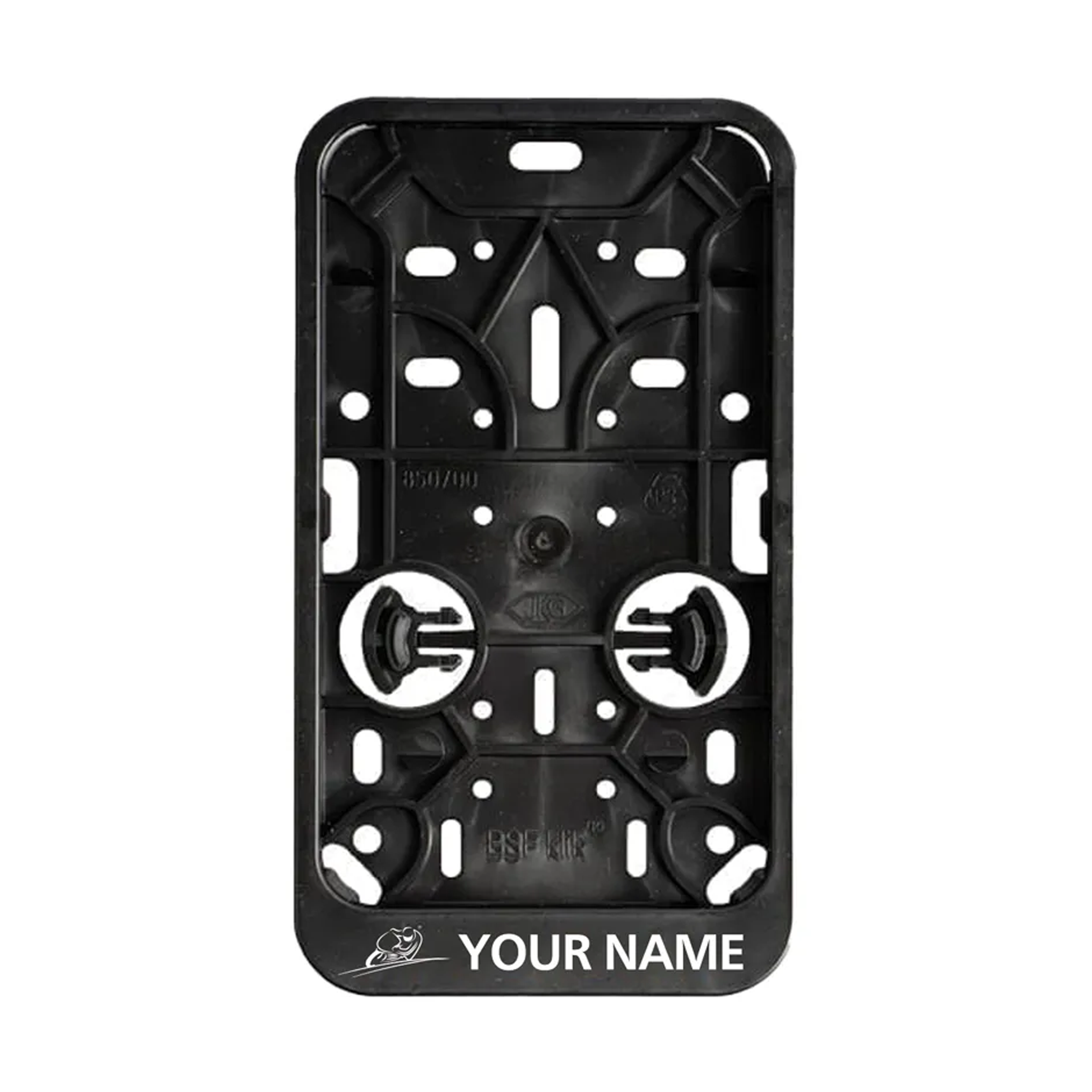 Stående Nummerpladeholder til Knallert - Lemvig