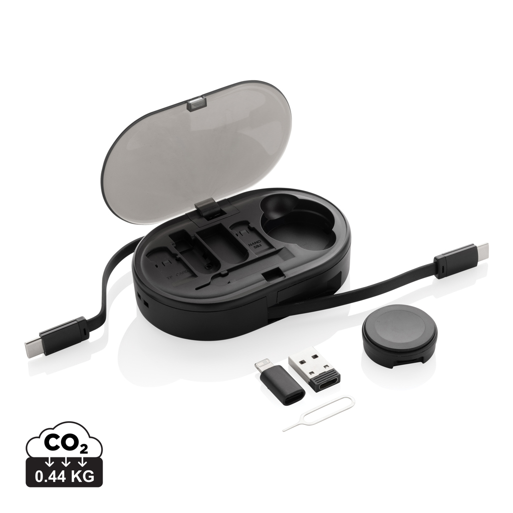 Chargevix RCS multifunktionelt 60W opladesæt i genbrugsplastik