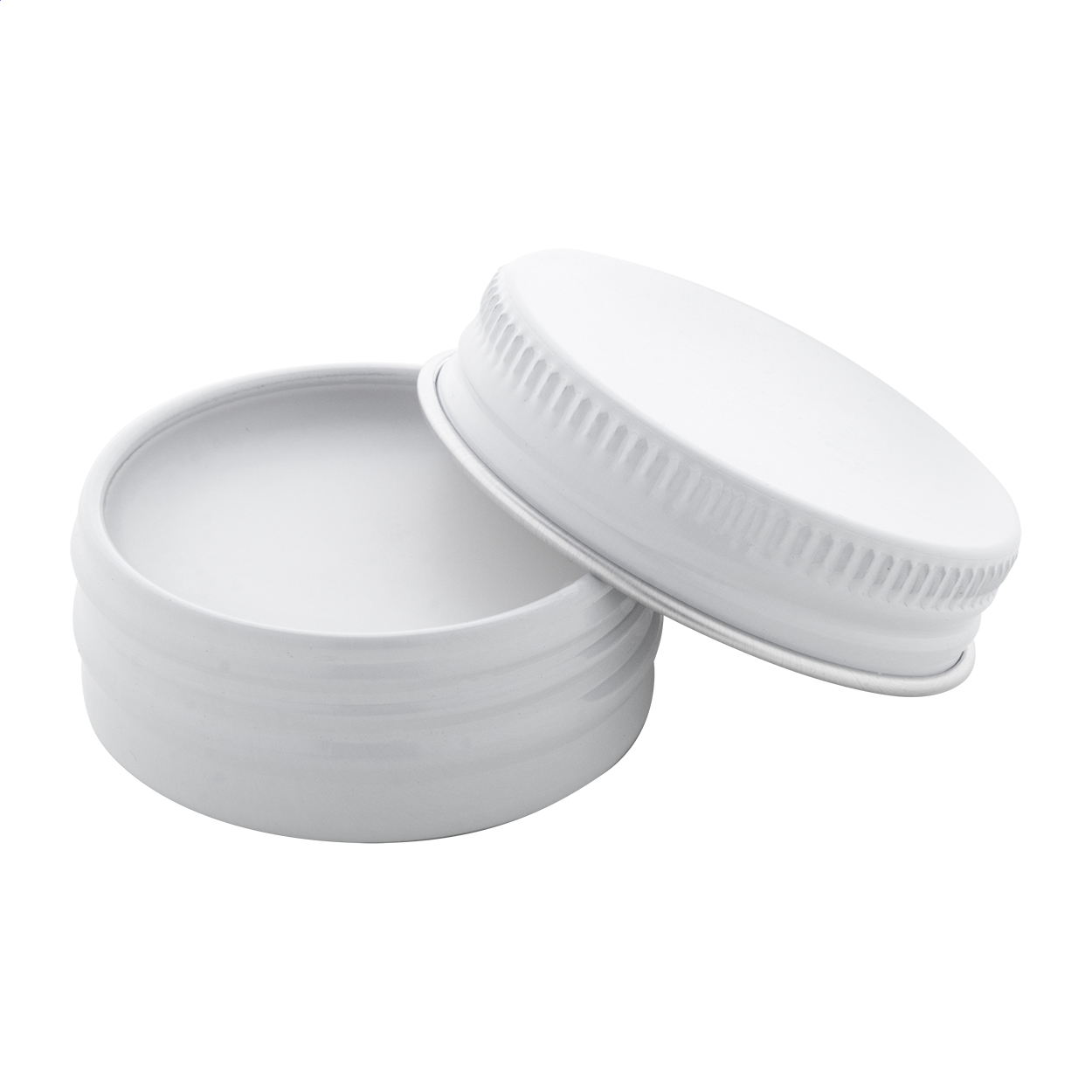 Contor læbepomade med vanilje SPF 15 i dåse af genvundet aluminium med logo trykt med logo