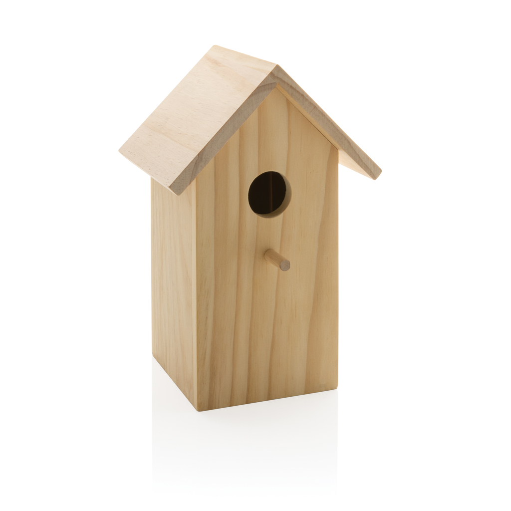 FSC-certificeret fyrretræsfuglehus - Tørring-Uldum